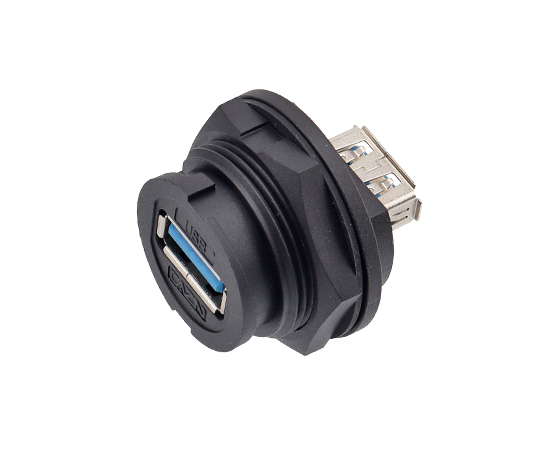 USB Waterproof Socket Connector Bayonet IP67/IP68