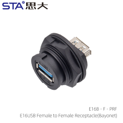 USB Female to Female Receptacle(Bayonet)
