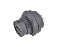 Micro USB Waterproof Socket IP67/IP68 Bayonet