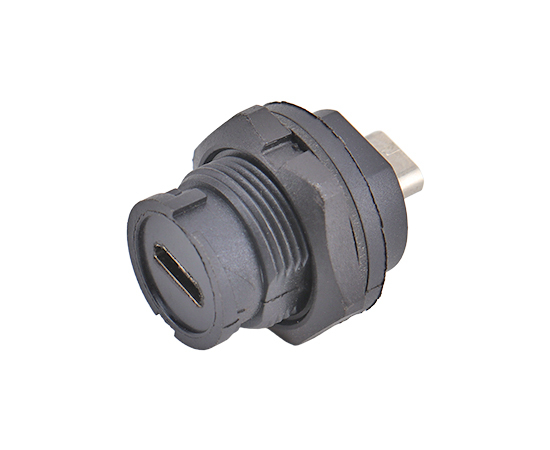 Micro USB Waterproof Socket IP67/IP68 Bayonet