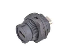 Micro USB Waterproof Socket IP67/IP68 Bayonet