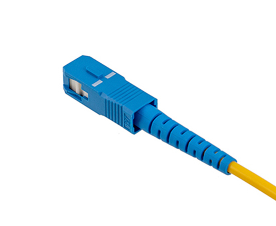 SC/LC Single-Mode Optical Fiber Cable with Waterproof Connector