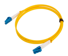 SC/LC Single-Mode Optical Fiber Cable with Waterproof Connector