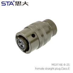MS3116E-8-2S Straight Plug