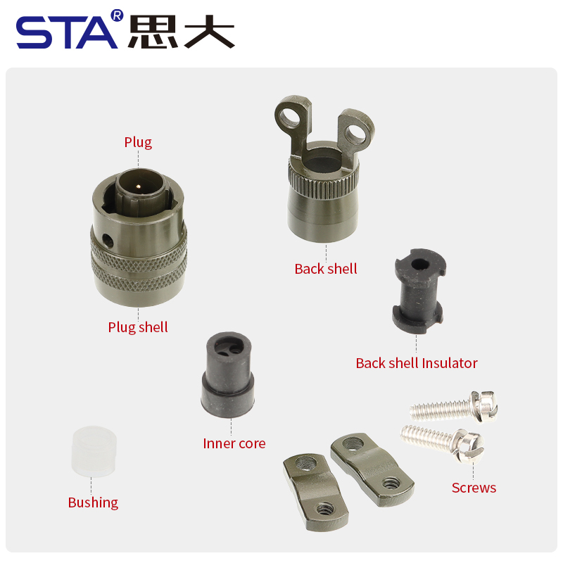 MIL-DTL-26482 Aviation Plug 8-2 Shell Plug Receptacle Circular Connector