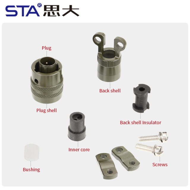 MIL-DTL-26482 Aviation Plug 8-2 Shell Plug Receptacle Circular Connector