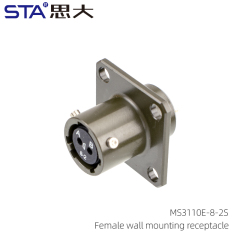 MS3110E-8-2S Wall Mounting Receptacle