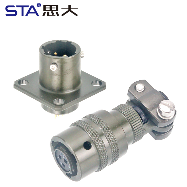 MIL-DTL-26482 8-Shell 3-Pin Plug Receptacle Circular Connector