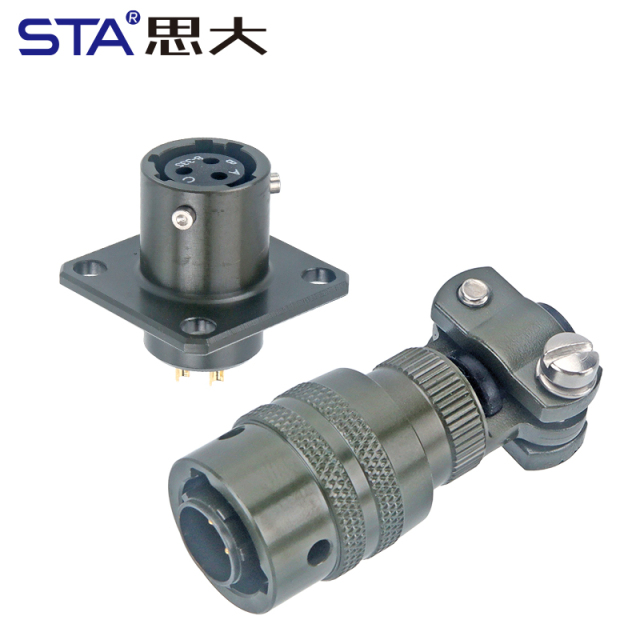 MIL-DTL-26482 8-Shell 33-Pin High-Density Circular Connector