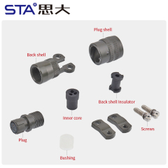MIL-DTL-26482 8-Shell 33-Pin High-Density Circular Connector