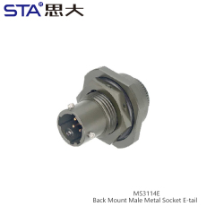 MS3114E-8-2P Back Mount Socket