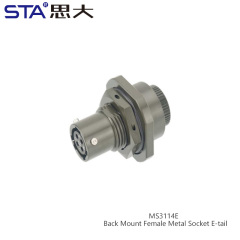 MS3114E-8-3S Back Mount Female Socket E-tail