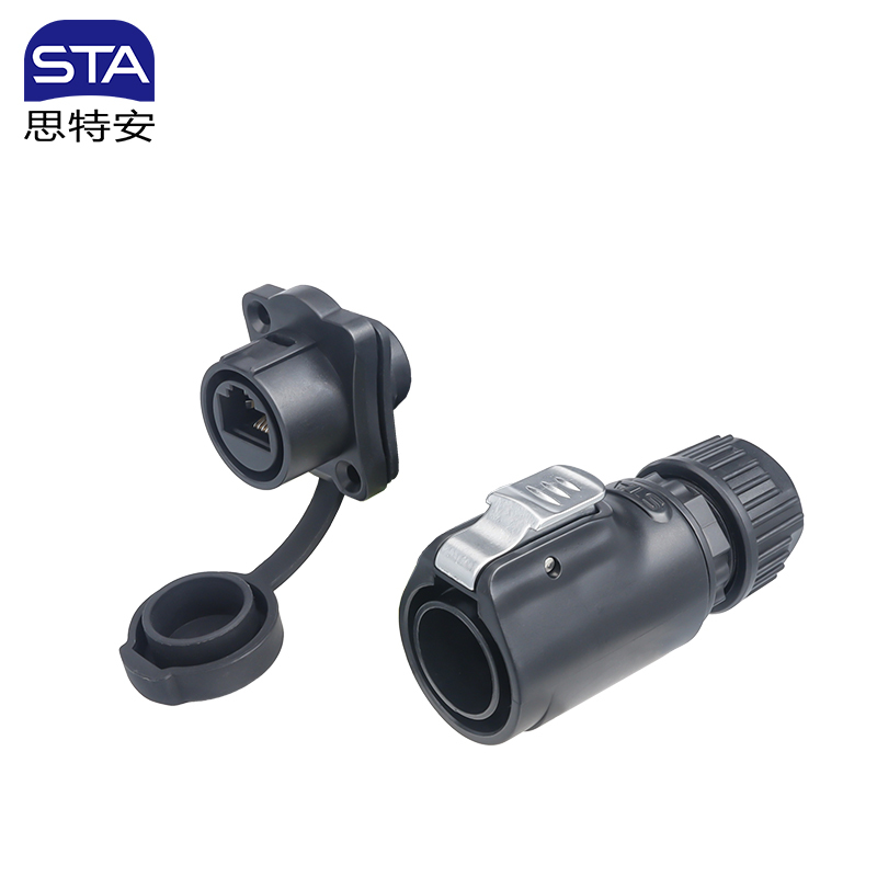 Waterproof RJ45 Connector SL20 | CAT6a CAT5e Industrial Ethernet