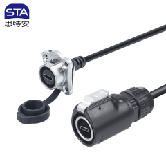 SL16 USB Type-C Waterproof Connector IP68 | USB 3.1 Speed