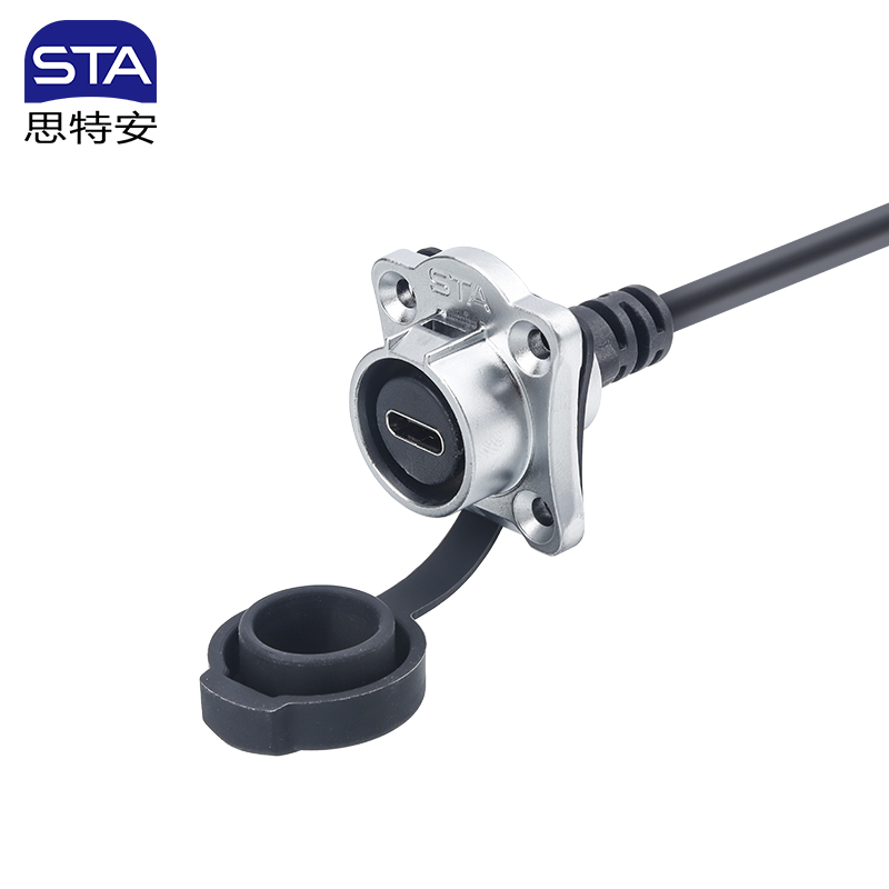 SL16 USB Type-C Waterproof Connector IP68 | USB 3.1 Speed