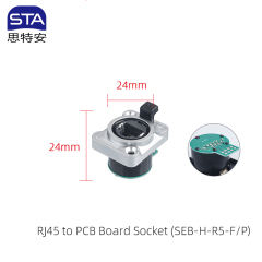 RJ45 to PCB Board Socket