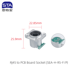 RJ45 to PCB Board Socket