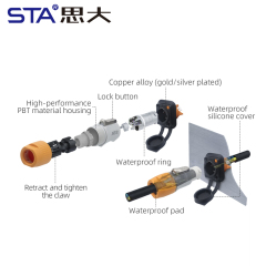 SNF Connector: IP67 Waterproof 3 Pin Quick Release Generator Plug & Socket