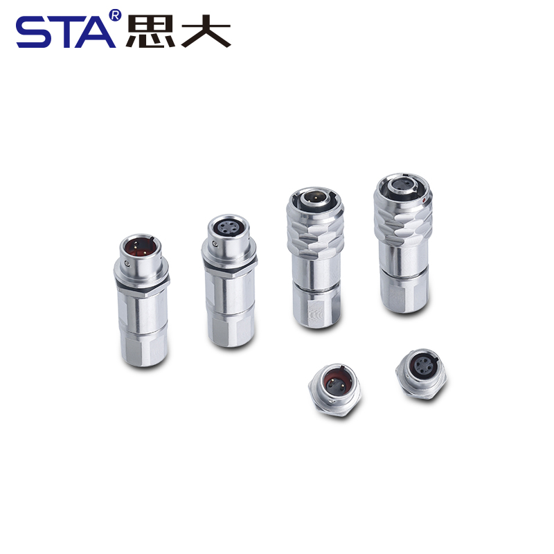 SF6 Connector: IP67 Waterproof Metal Circular Plug for BMPCC 4K/6K