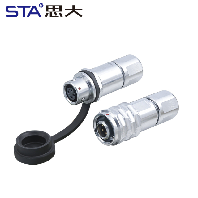 SF6 Connector: IP67 Waterproof Metal Circular Plug for BMPCC 4K/6K