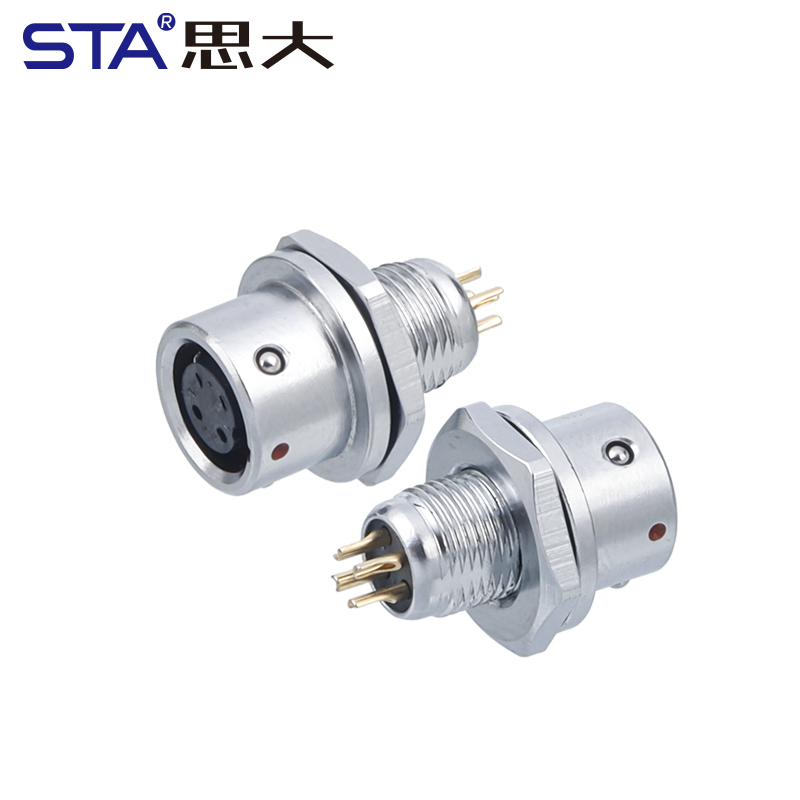 SF6 Connector: IP67 Waterproof Metal Circular Plug for BMPCC 4K/6K