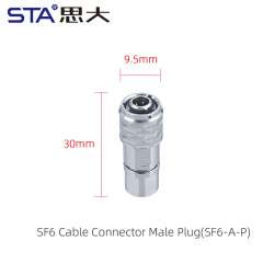 Straight Male Plug
