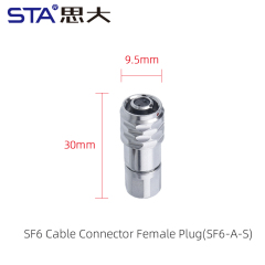 Straight Female Plug
