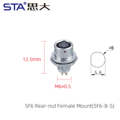 Front Mount Female Receptacle