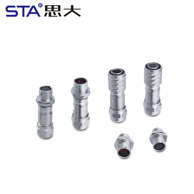 SF10 Connector: IP44 Metal 2/3/4/5 Pin Circular Plug & Socket