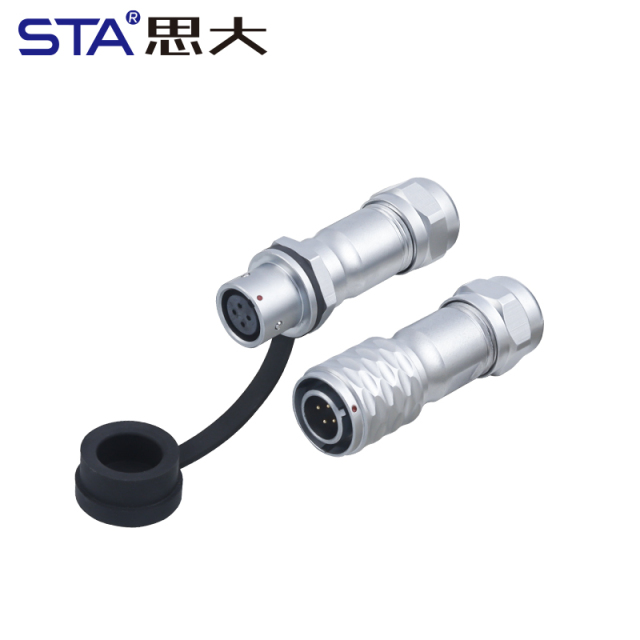 SF10 Connector: IP44 Metal 2/3/4/5 Pin Circular Plug & Socket
