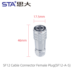 Straight Female Plug