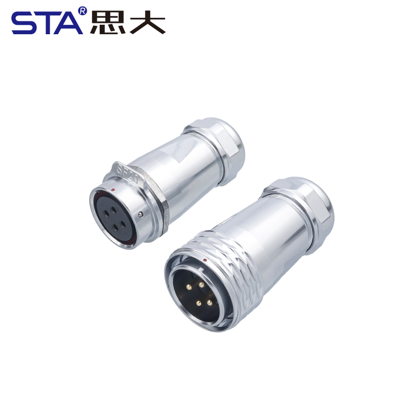 SF28 Metal Push-Pull Connector: Heavy-Duty 28mm IP67 Power Link