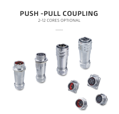 SF20 Metal Push-Pull Connector: High-Power IP67 Waterproof Solution