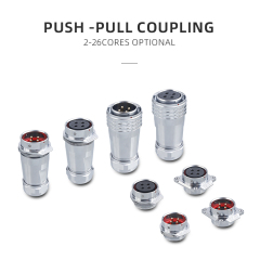SF28 Metal Push-Pull Connector: Heavy-Duty 28mm IP67 Power Link
