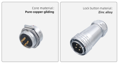 SF28 Metal Push-Pull Connector: Heavy-Duty 28mm IP67 Power Link