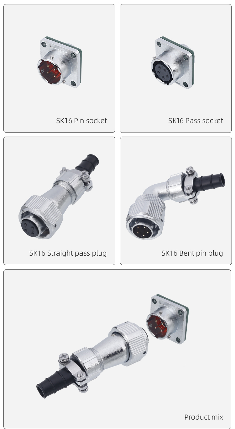 STA SK16 Series: IP67 Bayonet Waterproof Aviation Connector