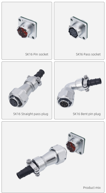 STA SK16 Series: IP67 Bayonet Waterproof Aviation Connector