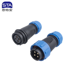 SY21 Aviation plug:Quick-Lock Bayonet Plastic Waterproof Connector