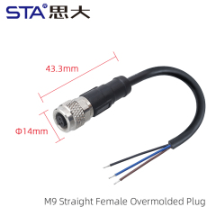 Straight Female Plug