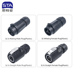 SL16 IP68 Waterproof Connector | Industrial Aviation Plug