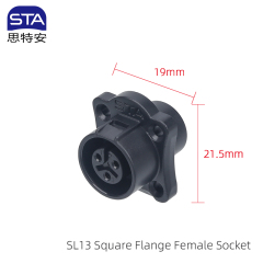 Square Flange Female Socket