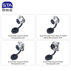 SL16 IP68 Waterproof Connector | Industrial Aviation Plug