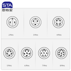 SL12 IP68 Waterproof Connector | Industrial Aviation Plug