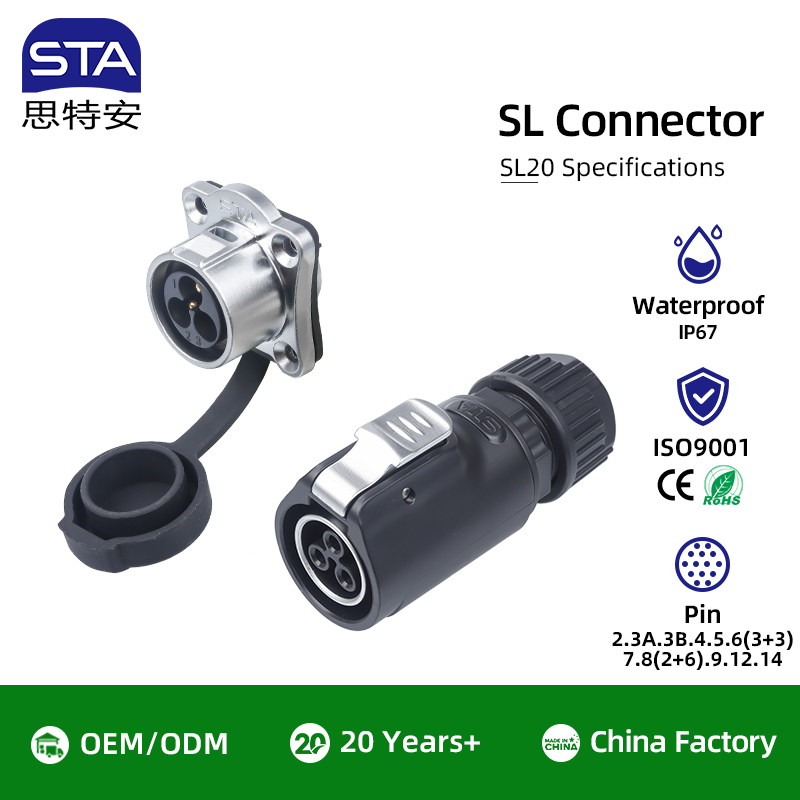 SL16 IP68 Waterproof Connector | Industrial Aviation Plug