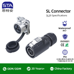 SL16 IP68 Waterproof Connector | Industrial Aviation Plug