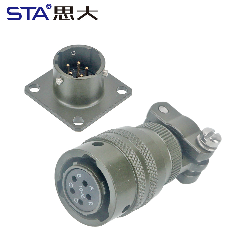 MIL-DTL-26482 8-Shell 3-Pin Plug Receptacle Circular Connector