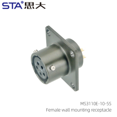 MS3110E-8-3S Wall Mounting Receptacle