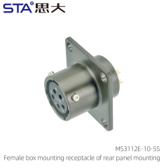 MS3112E-8-3S Box Mounting Receptacle