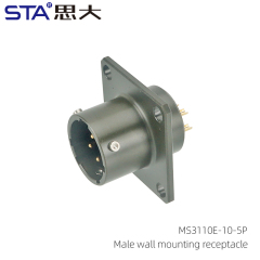 MS3110E-8-3P Wall Mounting Receptacle