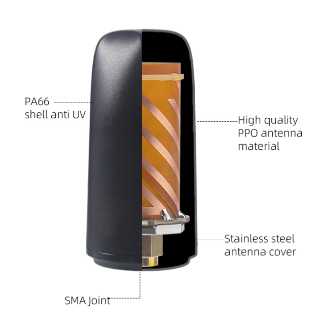 GNSS Active Helix Antenna GPS GLONASS GALILEO IP67 SMA Male Connector RTK Antenna